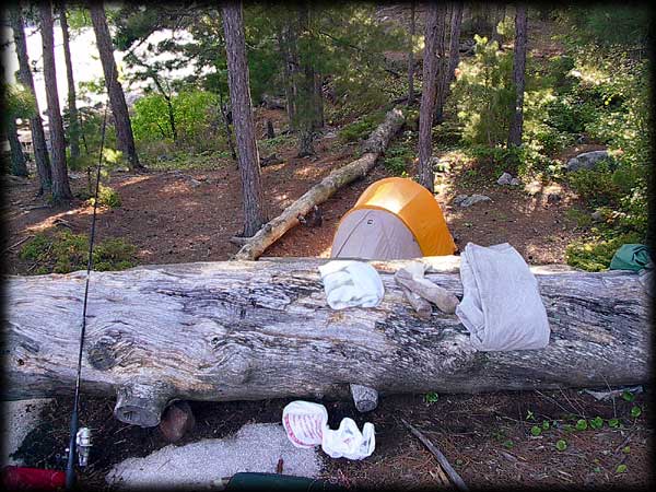 Quetico solo canoe trip &copy;Doug Clark