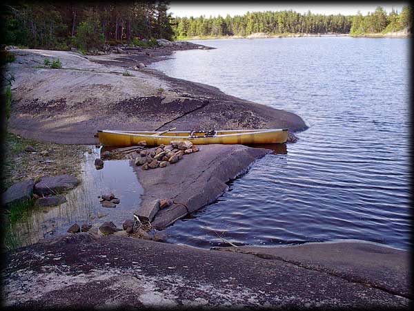 Quetico solo canoe trip &copy;Doug Clark