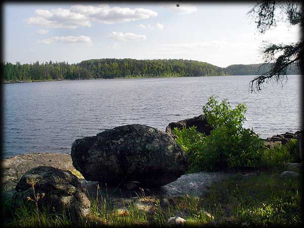 Quetico solo canoe trip &copy;Doug Clark