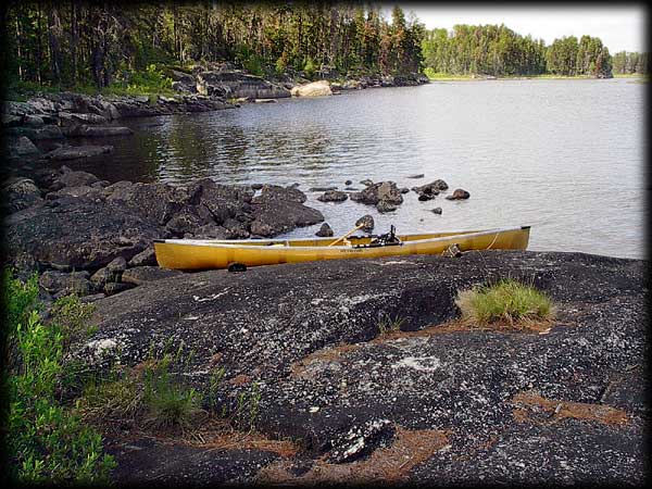 Quetico solo canoe trip &copy;Doug Clark
