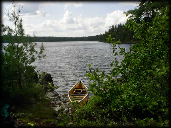 Quetico solo canoe trip &copy;Doug Clark