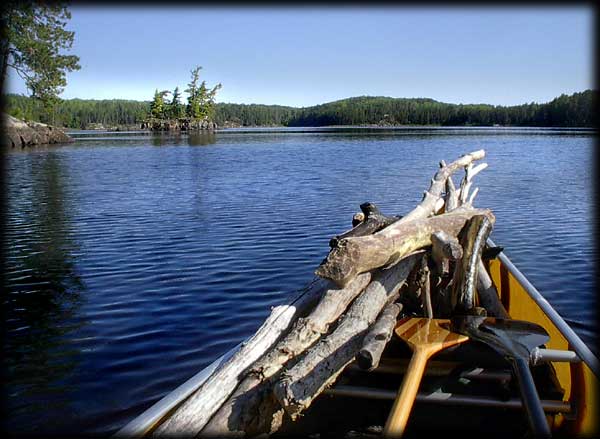 Quetico solo canoe trip &copy;Doug Clark