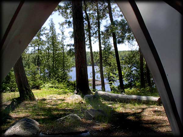 Quetico solo canoe trip &copy;Doug Clark