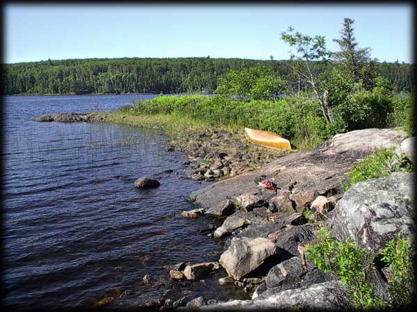 Quetico solo canoe trip &copy;Doug Clark