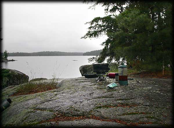 Quetico solo canoe trip &copy;Doug Clark