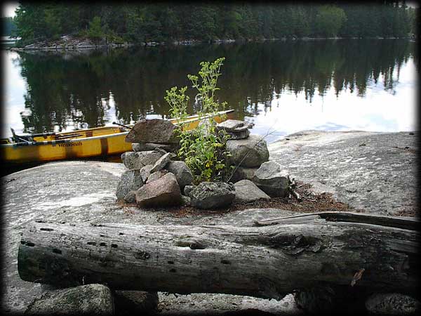 Quetico solo canoe trip &copy;Doug Clark