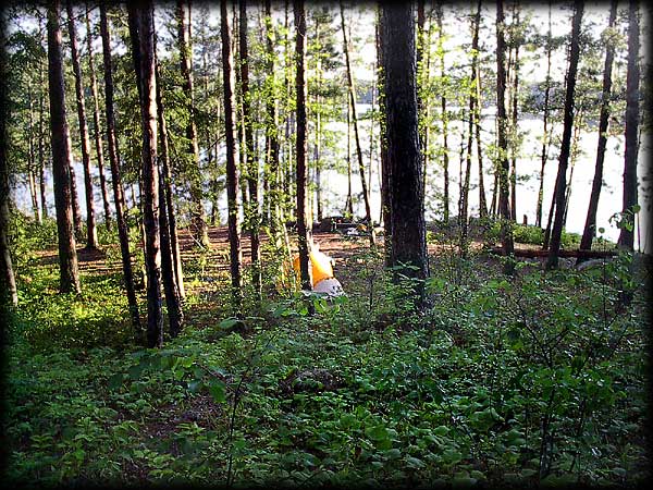Quetico solo canoe trip &copy;Doug Clark