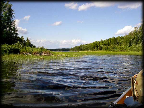Quetico solo canoe trip &copy;Doug Clark