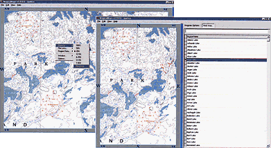Find new lakes quickly