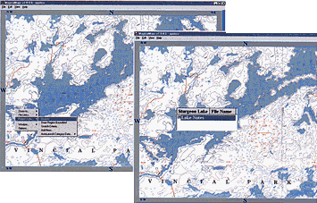 Maps of Quetico