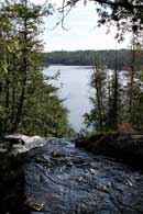 View from top of Louisa Falls