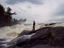 Clyde Tackett at curtain Falls