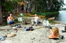 Relaxing on Robinson Lake 2008