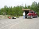 Parking lot at Onnie, WCPP