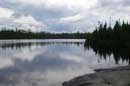 Moody sky on Ham Lake, June, 2010