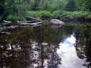 Pond at the Hegman portage.  July 3, 2008