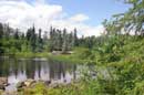 Pond at the last portage, Cross River, June, 2010