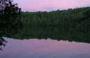 Sunset, Crystal Lake, June 2004.