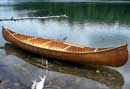 I just finished building this 15 ft. bark canoe.