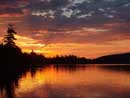 Sunrise over Lake Winchell, Labor Day, 2007.