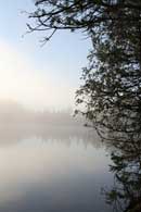 Misty sunrise, Brule Bay, June 3, 2013