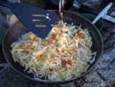 Just a few hash browns, Kawasachong Lake, September 9, 2011
