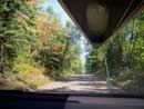 The beginnings of autumn are showing as we head for home, September 10, 2011