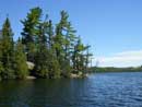 Sunny paddling on Brule Lake, June 3rd, 2013  (compare to previous)