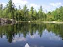 Paddling on Fenske Lake, June 11, 2013