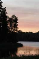 Sunset on Square Lake   September 5, 2011
