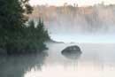 Early morning (6:47 AM) on Kawishiwi Lake, September 10, 2011