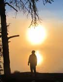 Sunrise at Cherokee Lake campsite  9/10/12