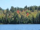 Early fall colours on unnamed lake, September 2102.