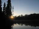 Alice Lake sunrise, Quetico