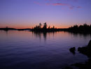 Cool sunset. We sat and looked at all the stars later.