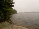 We paddled out with the wind...