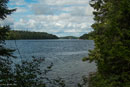 Looking north on Agnes from site near Louisa Falls.
