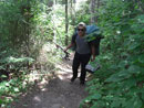 This portage was easy last time ? going the other way! Twin-Dore.
