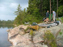 Site S8 Batchewaung Bay; not much of a campsite.