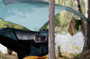 Jimbo relaxing in hammock - Cirrus Lake - 2014
