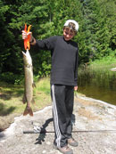 You never forget your first big pike!