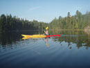 Jimbo?s son kayaking - Buckingham Lake - August 2013