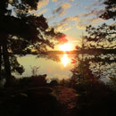 Sunrise on Basswood