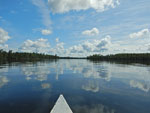 Paddle on Poplar Lake to have lunch at Trail Center.