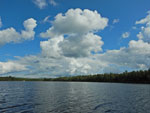 An afternoon paddle on Aspen Lake, off Clearwater Road.