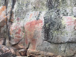 Pictographs on Bloodvein.