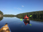 Jimbo somewhere in Quetico.