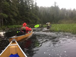 Lawrence and Jim in Quetico.