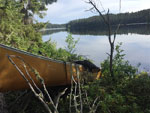 Putting in on a no name bushwhack lake in WCPP.