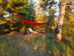 Evening on LLC island camp